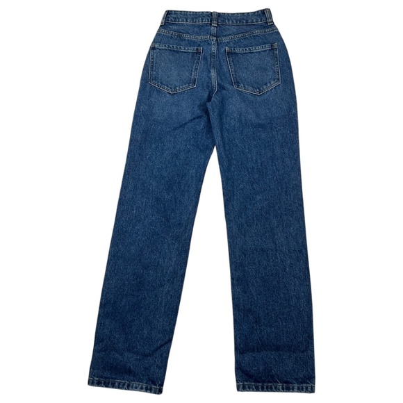 Doen High Rise Blue Jeans - Picture 3 of 12